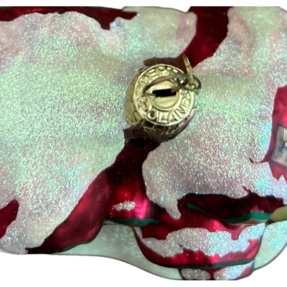 Department 56 - North Pole - Glass Ornament "Santas Workshop" Vintage -‎ 1990's - Picture 6 of 16